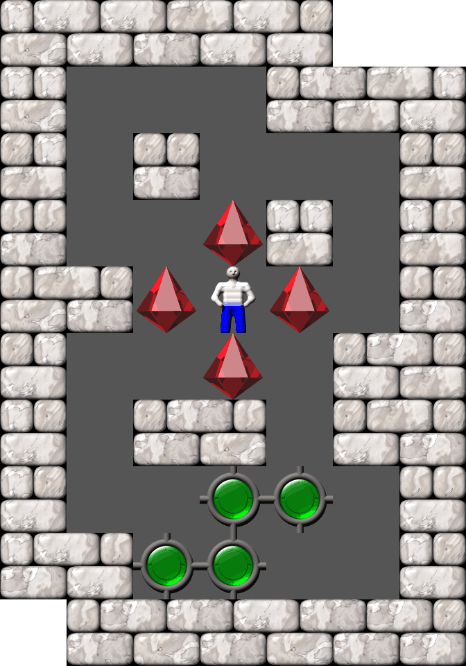 Sokoban Kevin 17 level 8